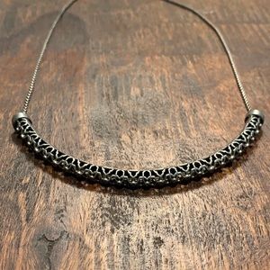 Kendra Scott Lucy Choker Necklace in Gunmetal